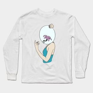 Surreal Woman Art Long Sleeve T-Shirt